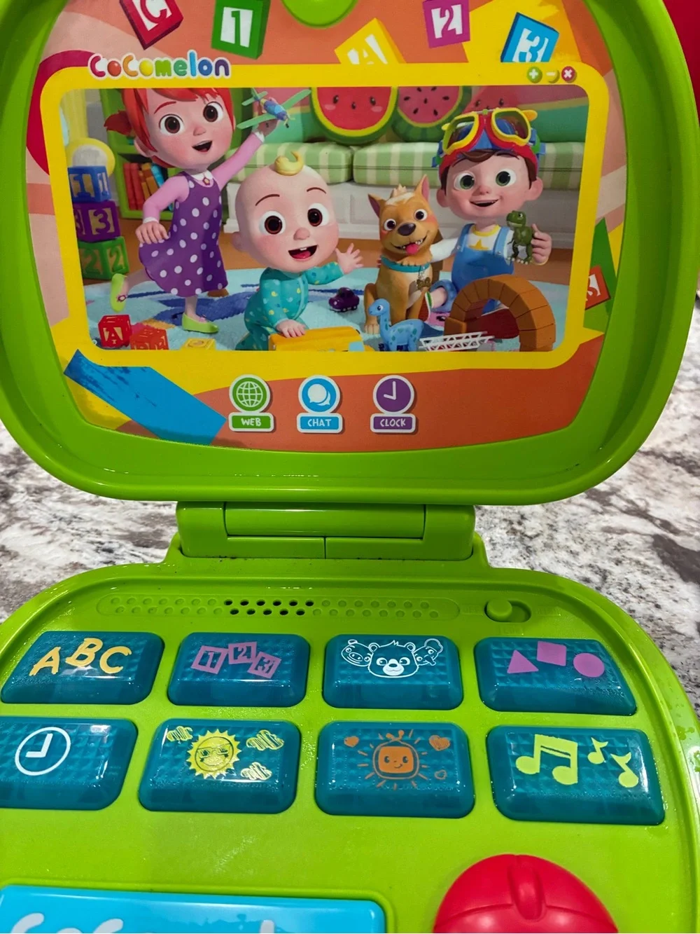 Kids Learning Laptop - Green- TESTED